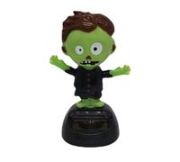 Adorable jouet solaire pour tableau de bord de voiture avec tête secouante | Figurine amusante à énergie solaire pour tableau de bord de voiture dansante pour véhicule, fenêtre, bureau, bureau et fête