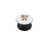 Adorable kit Renard Souriant PopSockets PopGrip Adhésif