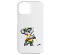 Adorable Koala Golfeur - Motif Koala Amusant Coque pour iPhone 14