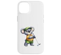 Adorable Koala Golfeur - Motif Koala Amusant Coque pour iPhone 14 Plus