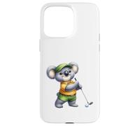 Adorable Koala Golfeur - Motif Koala Amusant Coque pour iPhone 15 Pro Max