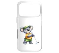 Adorable Koala Golfeur - Motif Koala Amusant Coque pour iPhone 17 Pro