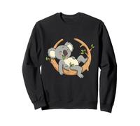 Adorable Koala Relaxant sur Une Branche pour Les Amoureux des Animaux Australie Sweatshirt