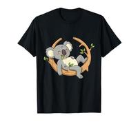 Adorable Koala Relaxant sur Une Branche pour Les Amoureux des Animaux Australie T-Shirt