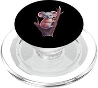 Adorable Koala sur Arbre à Eucalyptus PopSockets PopGrip pour MagSafe