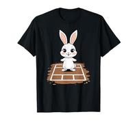 Adorable Lapin de Pâques Jouant à la marelle T-Shirt
