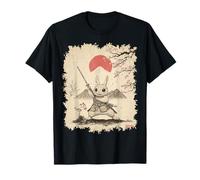 Adorable Lapin Ninja/Lapin samouraï Japonais T-Shirt