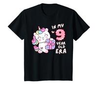 Adorable licorne dans mon 9e anniversaire T-Shirt