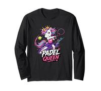 Adorable Licorne De Padel, Reine du Padel, Terrain Manche Longue