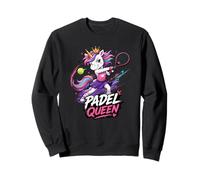 Adorable Licorne De Padel, Reine du Padel, Terrain Sweatshirt