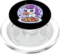 Adorable Licorne grignotant sur Une Pizza, Produit Amusant PopSockets PopGrip pour MagSafe