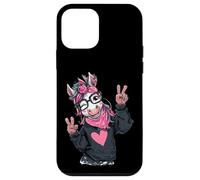 Adorable Licorne Hipster coloré Animal Art ludique Pointu Coque pour iPhone 12 Mini