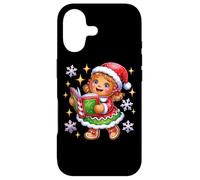 Adorable Livre de Lecture pour Fille en Pain d'épice Coque pour iPhone 17