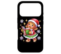 Adorable Livre de Lecture pour Fille en Pain d'épice Coque pour iPhone 17 Pro