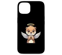 Adorable Loutre angélique avec Ailes et Halo Coque pour iPhone 13
