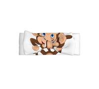 Adorable mignon Singe Imprimé Bébé Bow Bandeau - Mignon Délicat Bandeau - Doux Extensible Princesse Bandeaux