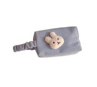 Adorable Moelleux Lapin Ours Sac à cosmétiques, Pochette Crayon Portable Taille, Pochette de Rangement Maquillage, Cadeau de Porte-Monnaie