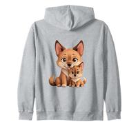 Adorable Motif Corgi Maman et Chiot Amoureux des Chiens Sweat à Capuche