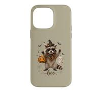Adorable Motif de Raton Laveur Halloween Trick Or Treating Witch Coque pour iPhone 14 Pro Max