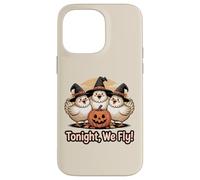 Adorable Motif Poulet sorcière Tonight We Fly Halloween Coque pour iPhone 14 Pro Max