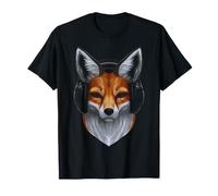 Adorable Motif Renard Amant T-Shirt