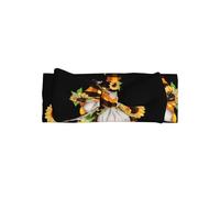 Adorable Nain Abeille Jaune Imprimé Floral Nœud Bébé Bandeau - Doux, Extensible et Doux Pour La Peau Pour Nouveau-Nés Et Tout-petits