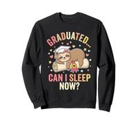 Adorable nœud Coquette Paresseux avec Inscription « Can I Sleep Now » Sweatshirt