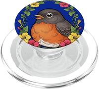 Adorable Oiseau du Connecticut avec Mirabilis PopSockets PopGrip pour MagSafe