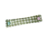 Adorable organiseur de bureau en tissu coloré avec clip de gestion de cordon pour câble d'écouteurs, support de cordon élégant pour bureau