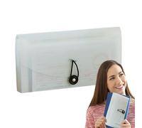 Adorable organiseur de documents en accordéon, 13 poches, porte-documents accordéon, porte-documents en accordéon, dossier accordéon portable, imperméable et extensible pour homme et femme