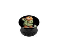 Adorable Ours en Peluche pour garçons et Filles Qui se brossent Les Dents PopSockets PopGrip Adhésif