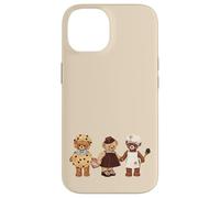 Adorable Ours en Peluche Vintage Kawaii Animal de Dessin animé Confortable et esthétique Coque pour iPhone 14