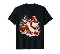 Adorable Ours Polaire pour Pique-Nique en Hiver T-Shirt