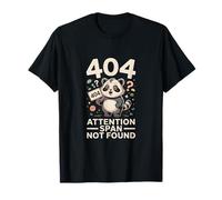 Adorable Panda 404 Attention Span T-Shirt