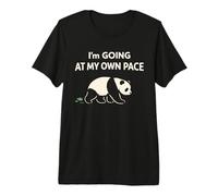 Adorable Panda endormi pour la récupération du Stress T-Shirt Haut de Gamme