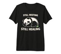 Adorable Panda endormi pour la récupération du Stress T-Shirt Haut de Gamme