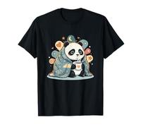 Adorable Panda endormi sous la Couverture avec Une Nuit de thé Chaude T-Shirt