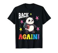 Adorable Panda étudiant Professeur de Retour à l'école Bienvenue T-Shirt