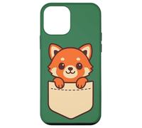 Adorable panda rouge de poche, animal de la forêt Coque pour iPhone 12 mini