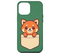Adorable panda rouge de poche, animal de la forêt Coque pour iPhone 12 Pro Max