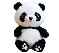 Adorable Peluche Panda, Hauteur 25 cm, idéale pour Les câlins et Le réconfort, Parfaite pour la Chambre d'enfant, comme Compagnon pour l'heure du Coucher et comme Cadeau Relaxant