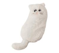 Adorable Pencil Case - Portable Crayon Plush Organizer | 10.24x5.51x1.57inch Cat Pen Case for Kids, Zippered Plush Pencil Pouch, Soft Pencils Organizer, Kids Crayon Pouch for College Office Accessory