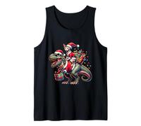 Adorable Père Noël T-Rex pour Sphynx Débardeur