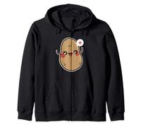 Adorable Personnage de Pomme de Terre Kawaii Sweat à Capuche