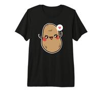 Adorable Personnage de Pomme de Terre Kawaii T-Shirt Haut de Gamme