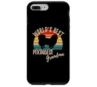 Adorable Petit-Chien de la Meilleure Grand-mère pékinoise du Monde Coque pour iPhone 7 Plus/8 Plus