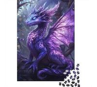 Adorable Petit Dragon, Puzzle de 1000 pièces pour Adultes - Un Casse-tête Impossible - Un défi cérébral pour Enfants (38 x 26 cm)
