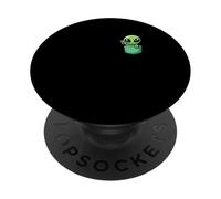 Adorable Petit Extraterrestre dans l'univers de Poche OVNI bébé Monstre PopSockets PopGrip Adhésif