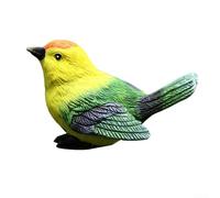 Adorable petit oiseau en résine pour décoration de jardinage et bonsaï (A)