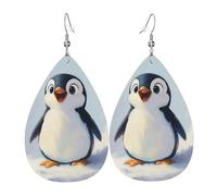 Adorable Petit Panda Boucle D'Oreille Tendance Boucles D'Oreilles En Cuir Légères Pendantes En Cuir Pour Décorations Femme